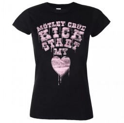 Motley Crue - Ladies T-Shirt: Kick Start My Heart