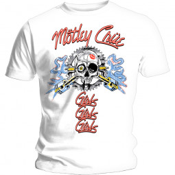 Motley Crue - Unisex T-Shirt: Vintage Spark Plug GGG