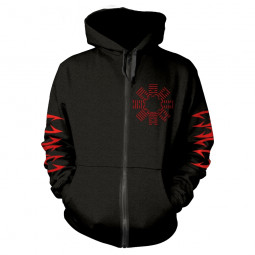 CANCER - SHADOW GRIPPED (Hooded Sweatshirt with Zip)