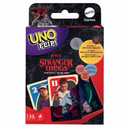 Stranger Things UNO Flip! Card Game - karty