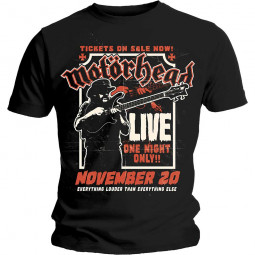 Motorhead - Unisex T-Shirt: Lemmy Firepower