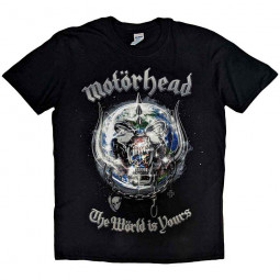 Motorhead - Unisex T-Shirt: The World is your Album