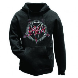 Slayer - Unisex Pullover Hoodie: Pentagram