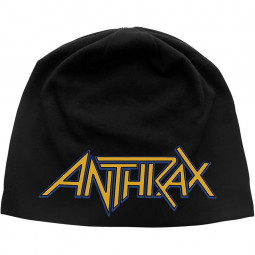 Anthrax Unisex Beanie Hat: Logo cotton
