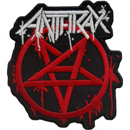 Anthrax - Standard Patch: Pent Logo - nášivka