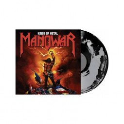 MANOWAR - Kings of metal SILVER / BLACK SPECIAL ED. - LP