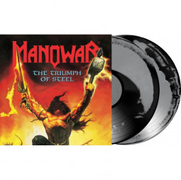 MANOWAR - The triumph of..' SILVER / BLACK SPECIAL ED. - DLP