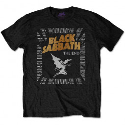 Black Sabbath - Unisex T-Shirt: The End Demon (Back Print)