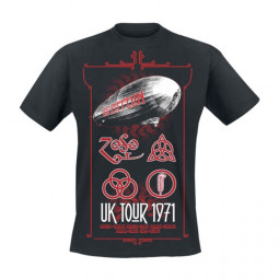 LED ZEPPELIN - UK TOUR 1971 - TRIKO