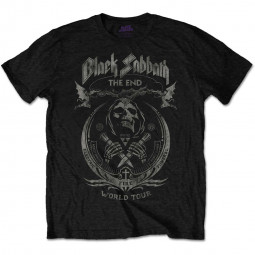 Black Sabbath - Unisex T-Shirt: The End Mushroom Cloud