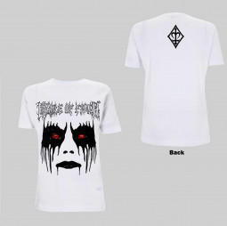 Cradle Of Filth - Unisex T-Shirt: Dani Make Up (Back Print)