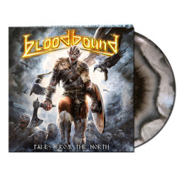 BLOODBOUND - TALES FROM THE NORTH (BLACK & WHITE MARBLE VINYL) - LP