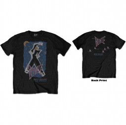 David Bowie - Unisex T-Shirt: 83' Tour (Back Print)
