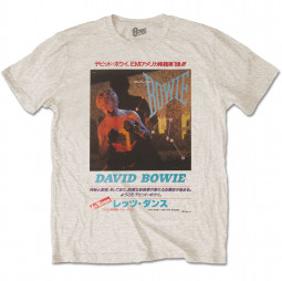 David Bowie - Unisex T-Shirt: Japanese Text