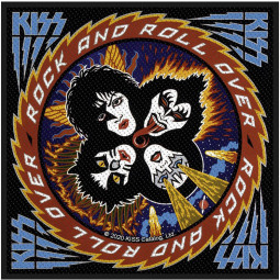 KISS - Standard Patch: Rock N' Roll Over (Loose) - NÁŠIVKA