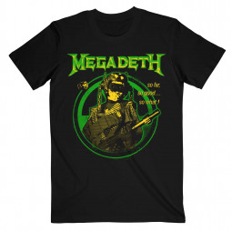 Megadeth - Unisex T-Shirt: SFSGSW Hi-Contrast - TRIKO