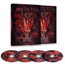 INFECTED RAIN - THE DEVIL'S DOZEN - 2CD/DVD/BRD