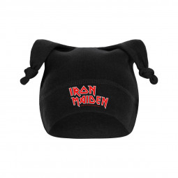Iron Maiden (Logo) - Baby cap - black - red/white - one size - čepička