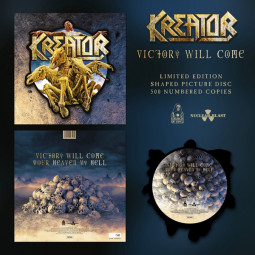 KREATOR - VICTORY WILL COME (SHAPED PICTURE DISC) - LP