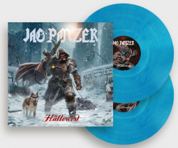 JAG PANZER - THE HALLOWED (CLEAR/BLUE MARBLED VINYL) - 2LP