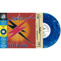 RAVEN - WIPED OUT (BLUE) - LP