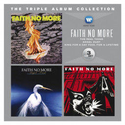 FAITH NO MORE - TRIPLE ALBUM COLLECTION - 3CD