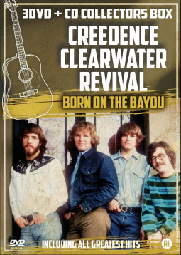 CREEDENCE CLEARWATER REVIVAL - BORN ON THE BAYOU - 3DVD/CD