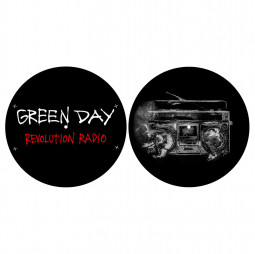 Green Day Turntable Slipmat Set: Revolution Radio