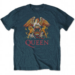 Queen Unisex T-Shirt: Classic Crest - TRIKO
