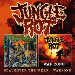 JUNGLE ROT - SLAUGHTER THE WEAK / WARZONE - 2CD