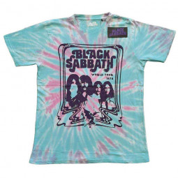 Black Sabbath Unisex T-Shirt: World Tour '78 (Wash Collection) - TRIKO