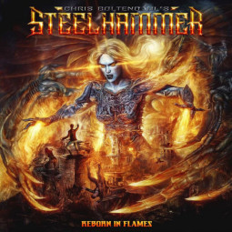 CHRIS BOLTENDAHL'S STEELHAMMER - REBORN IN FLAMES - CD
