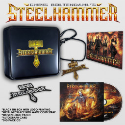 CHRIS BOLTENDAHL'S STEELHAMMER - REBORN IN FLAMES (BOX SET) - CD