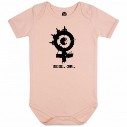 Arch Enemy (Rebel Girl) - Baby bodysuit - pink