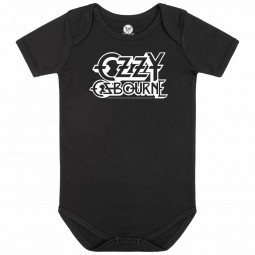 Ozzy Osbourne (Logo) - Baby bodysuit - black - white