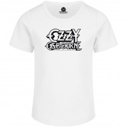 Ozzy Osbourne (Logo) - Girly shirt - white - black