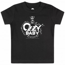 Ozzy Osbourne (Ozzy Baby) - Baby t-shirt - black - white