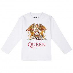 Queen (Crest) - Baby longsleeve - white - multicolour