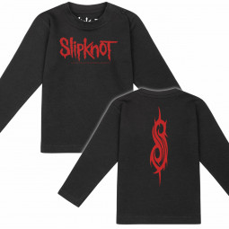Slipknot (Logo) - Baby longsleeve - black - red