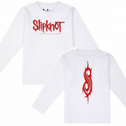 Slipknot (Logo) - Baby longsleeve - white - red