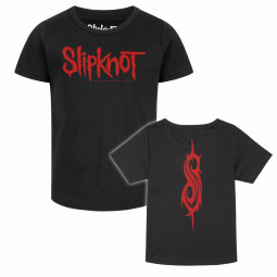 Slipknot (Logo) - Girly shirt - black - red