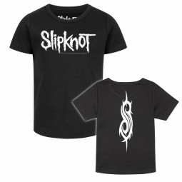 Slipknot (Logo) - Girly shirt - black - white