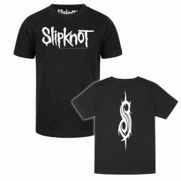 Slipknot (Logo) - Kids t-shirt - black - white