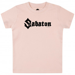 SABATON (LOGO) - Tričko pro miminka RŮŽOVÉ