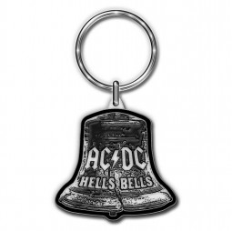 AC/DC Keychain: Hells Bells (Die-Cast Relief) (PŘÍVĚSEK)