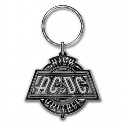 AC/DC Keychain: High Voltage (Die-Cast Relief) (PŘÍVĚSEK)