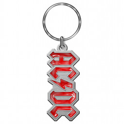 AC/DC Keychain: Logo (Die-Cast Relief) (PŘÍVĚSEK)