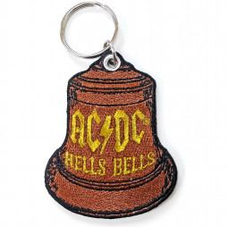 AC/DC Keychain: Hells Bells (Double Sided Patch) (PŘÍVĚSEK)