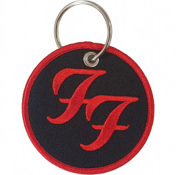 Foo Fighters Keychain: Circle Logo (Double Sided Patch) (PŘÍVĚSEK)
