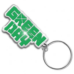 Green Day Keychain: Band Logo (Enamel In-fill) (PŘÍVĚSEK)